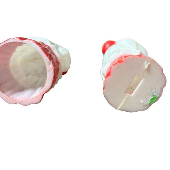 Vintage 1940s Celluloid Red White Christmas Choir Boy Figurine - Picture 6 of 6